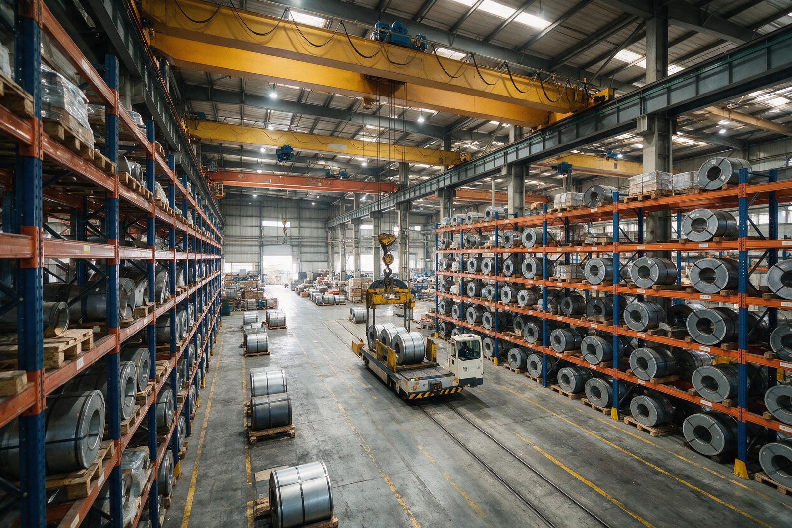New Mas Cargo overhead cranes and conveyors